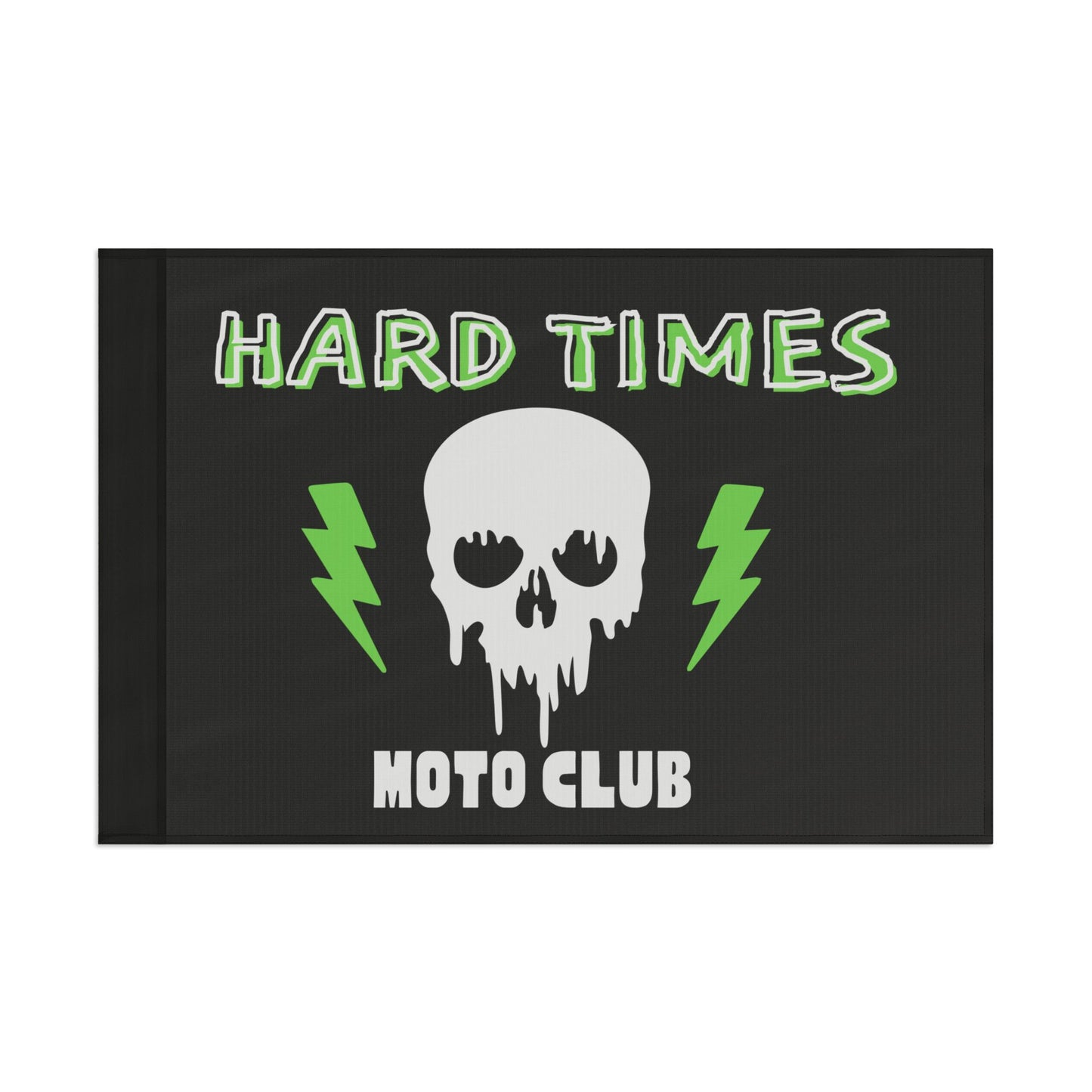 Hard Time Moto Club Flag | Dread Sled