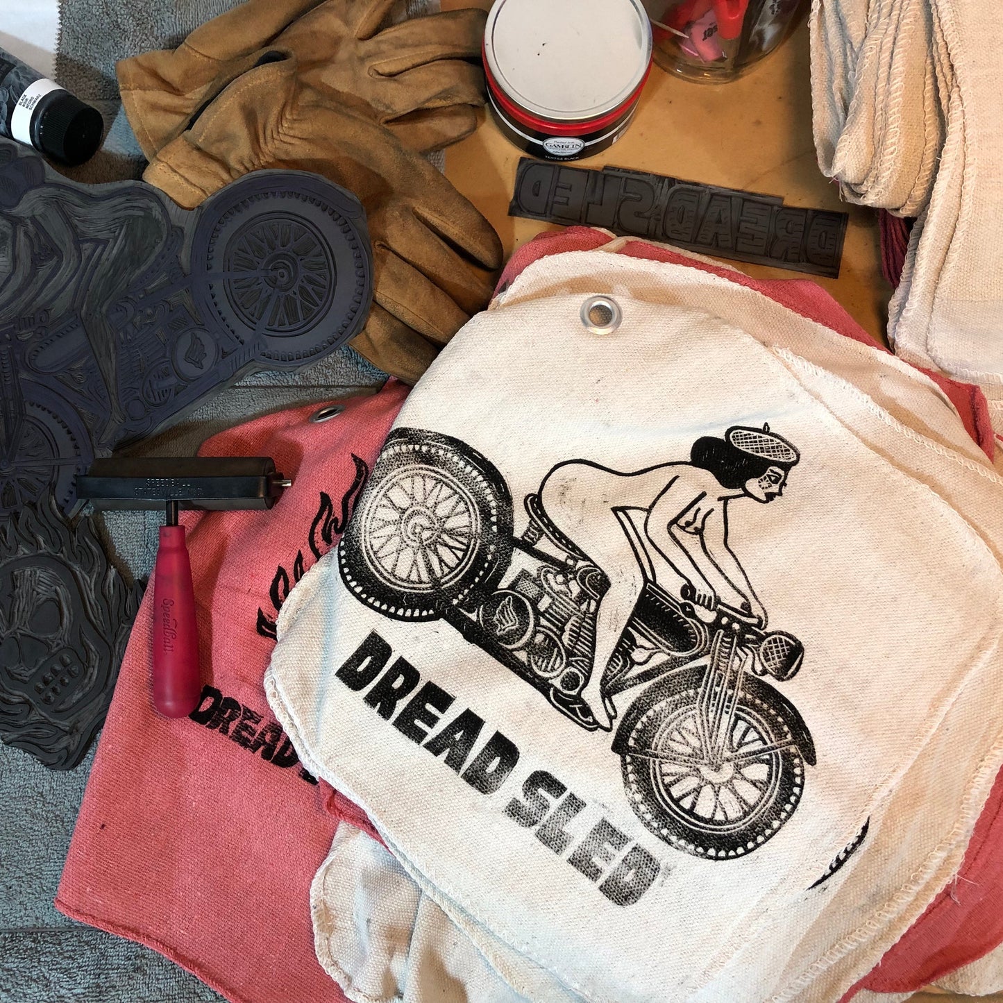 Grommeted Shop Rag