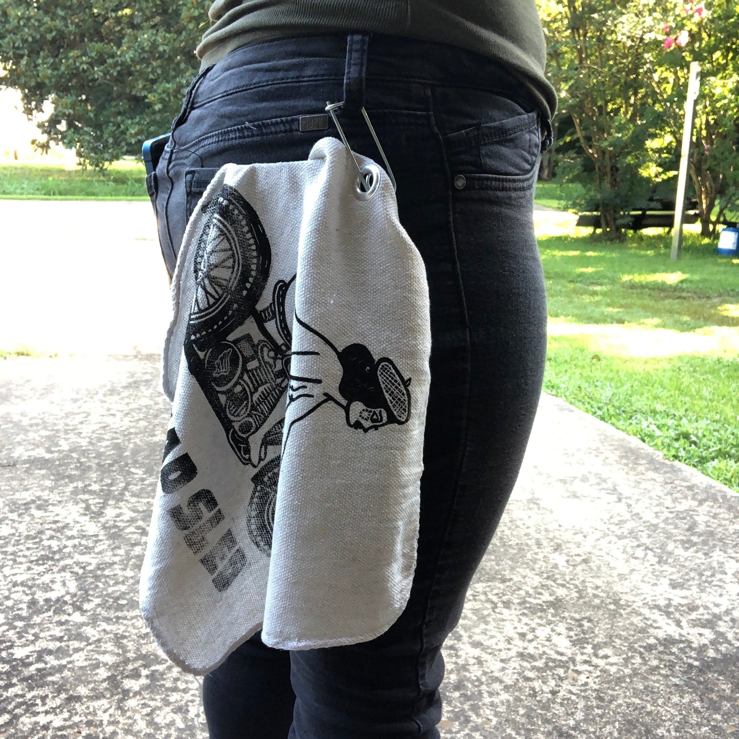 Grommeted Shop Rag