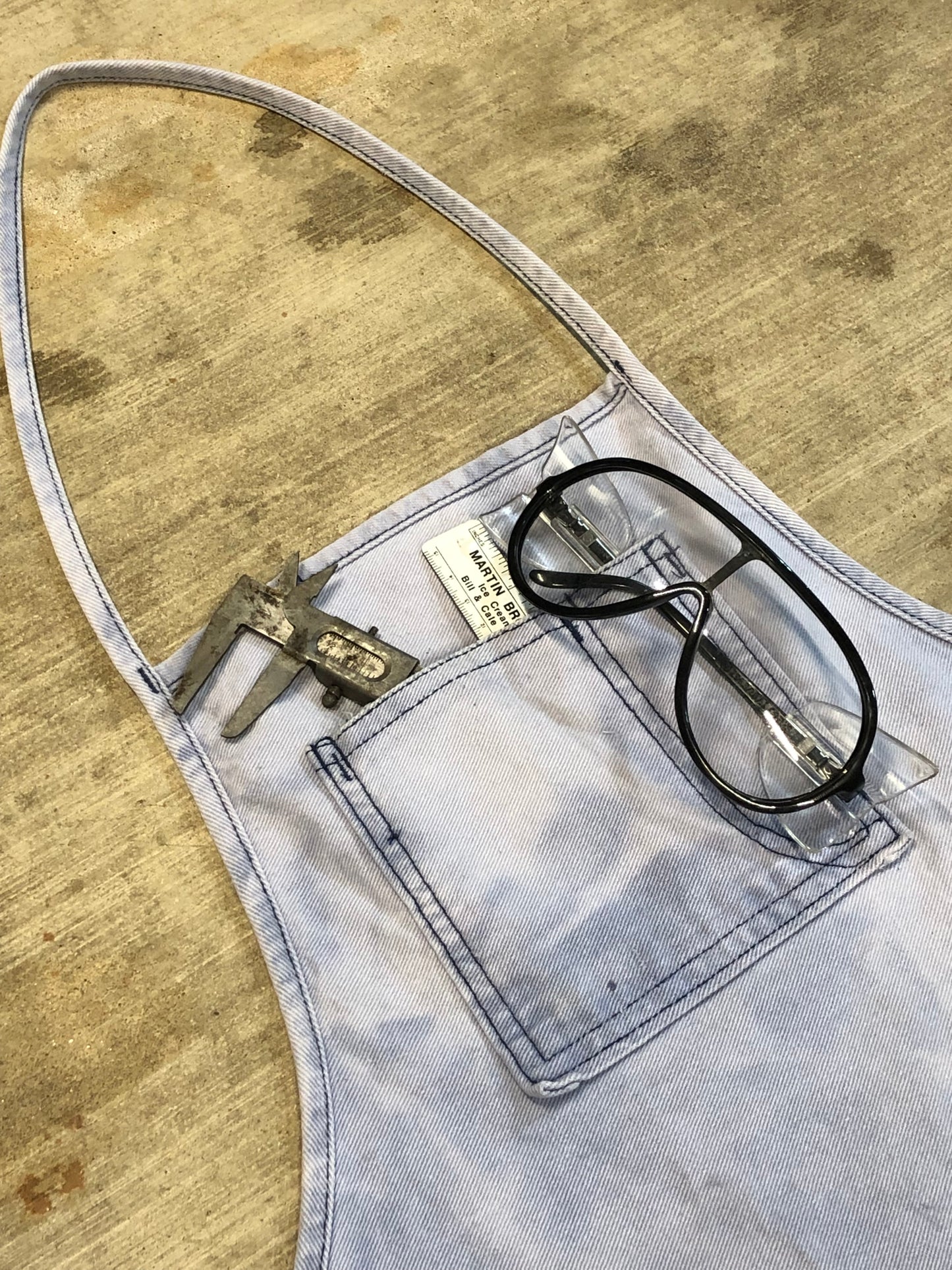 Distressed Denim Apron | Limited Run