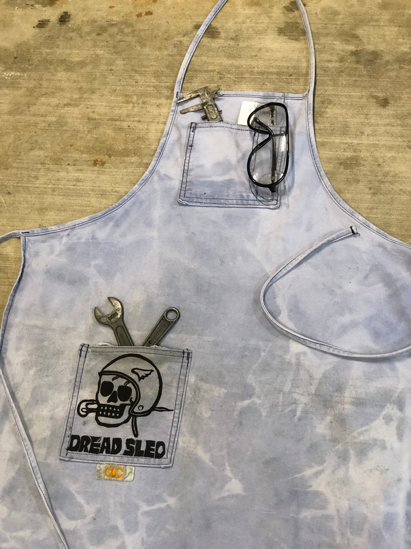 Distressed Denim Apron | Limited Run