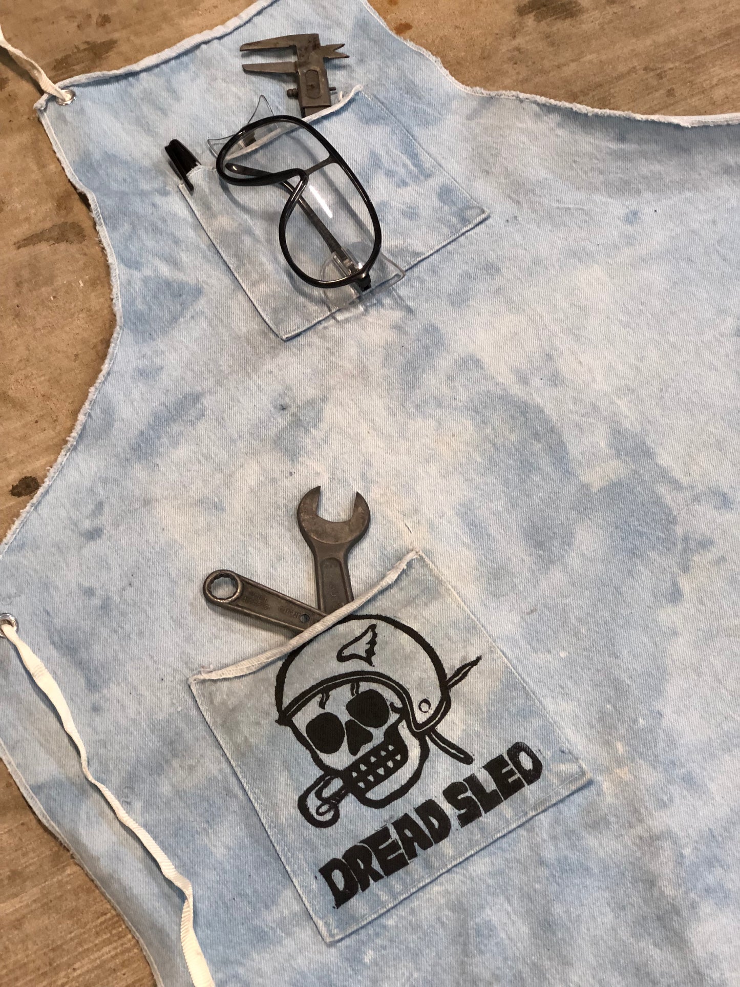 Distressed Denim Apron | Limited Run