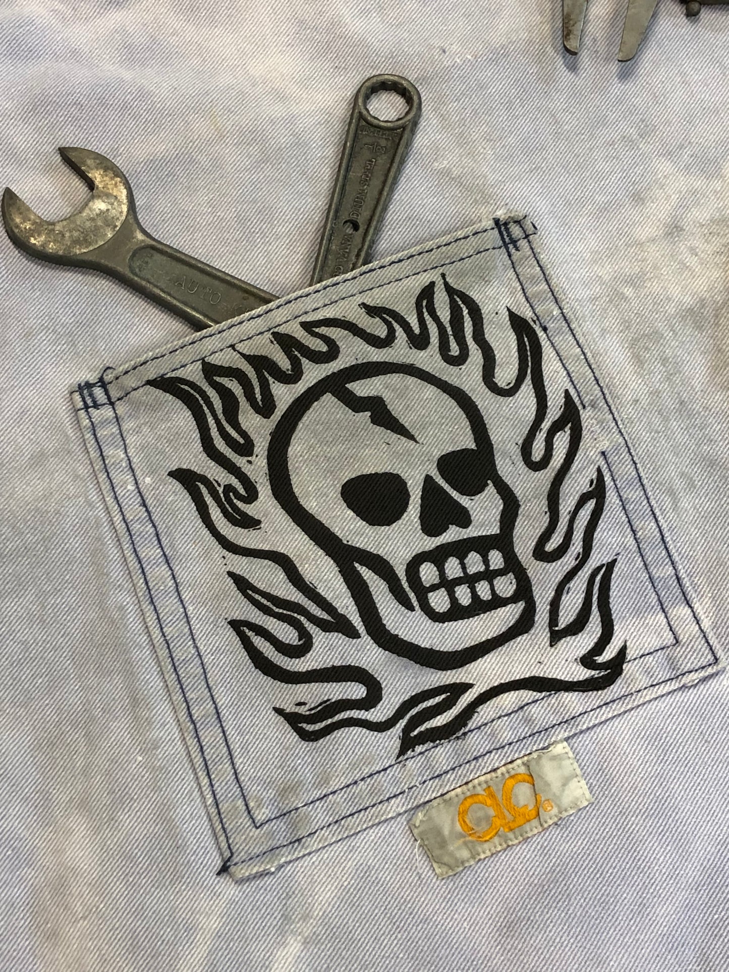Distressed Denim Apron | Limited Run