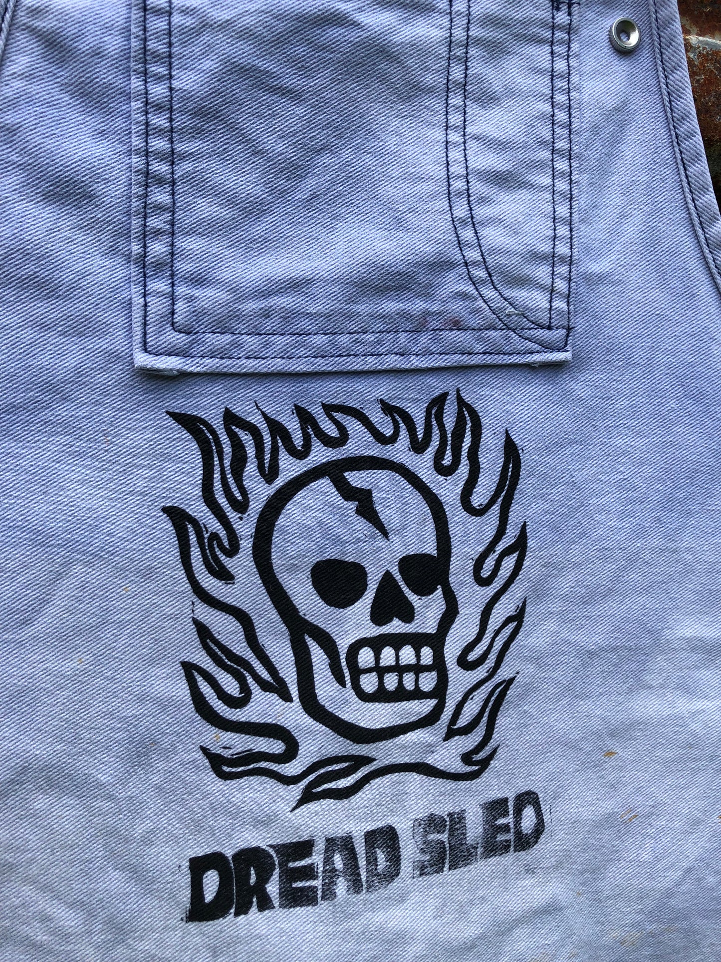 Distressed Denim Apron | Limited Run
