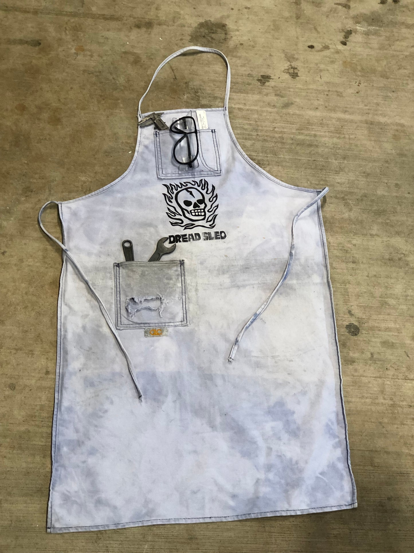 Distressed Denim Apron | Limited Run