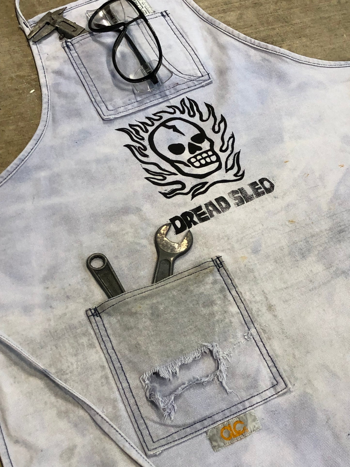 Distressed Denim Apron | Limited Run