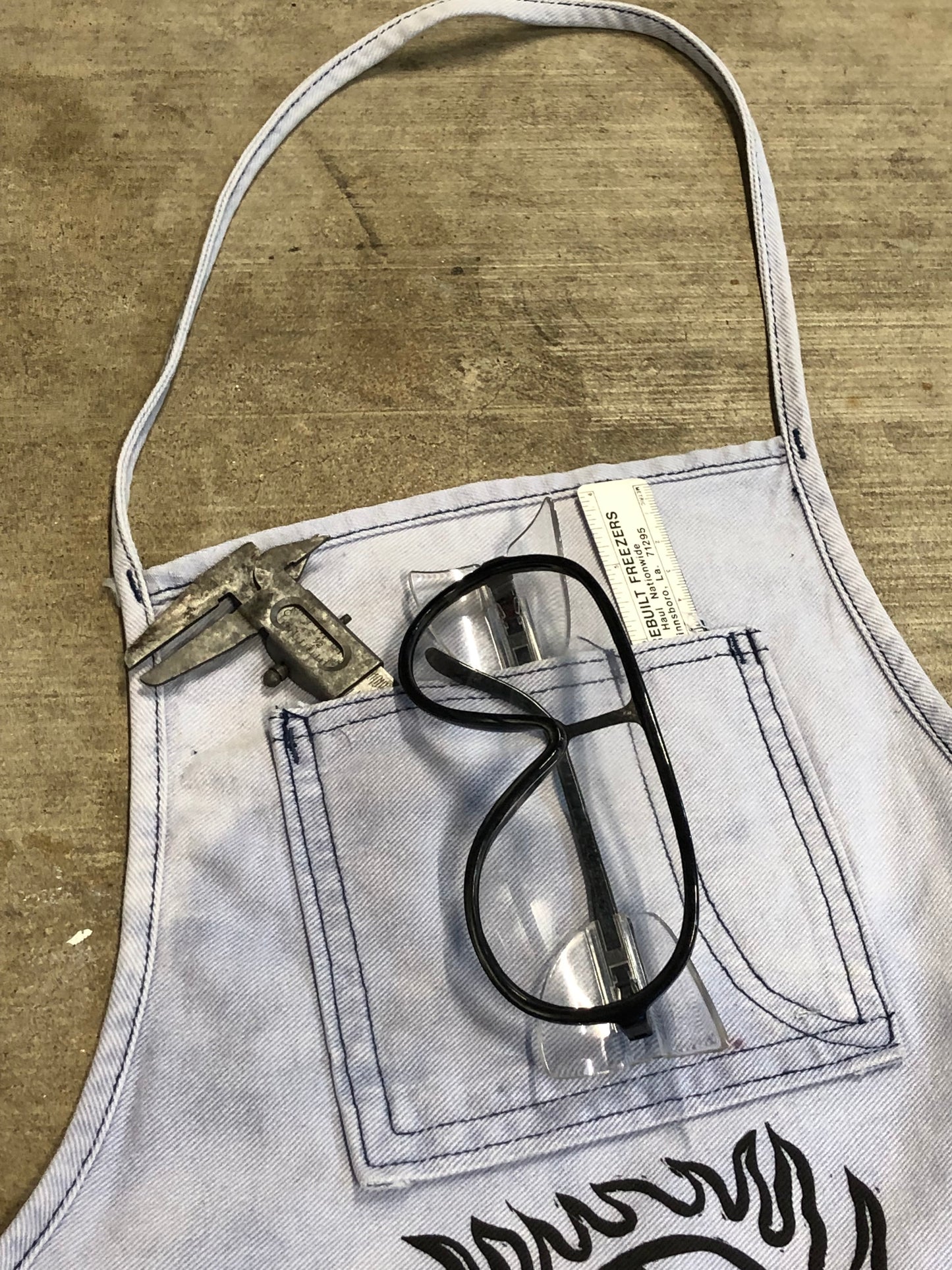 Distressed Denim Apron | Limited Run