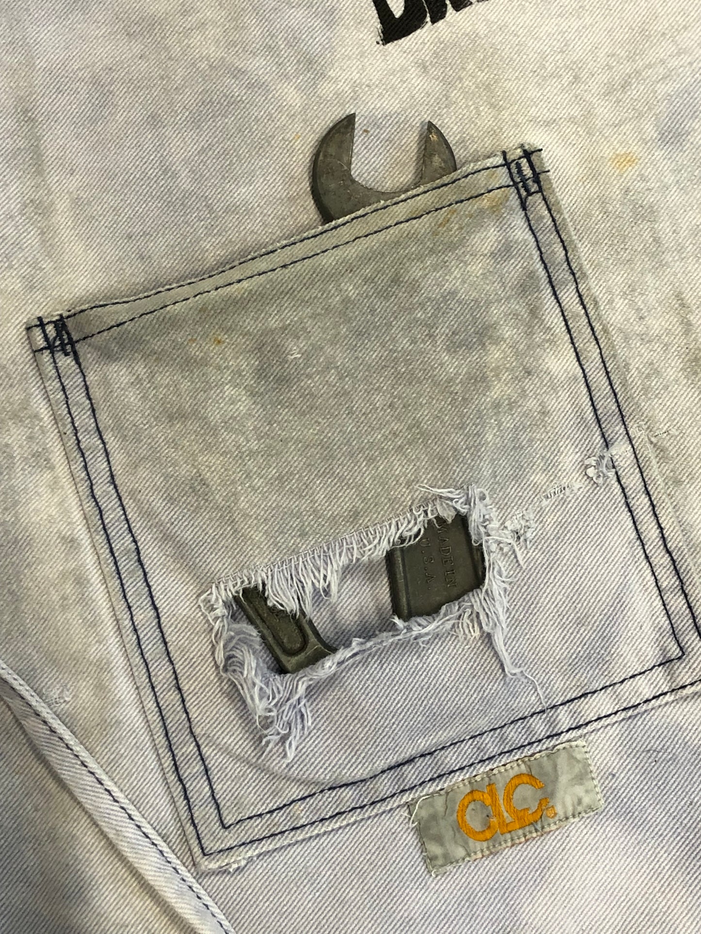 Distressed Denim Apron | Limited Run