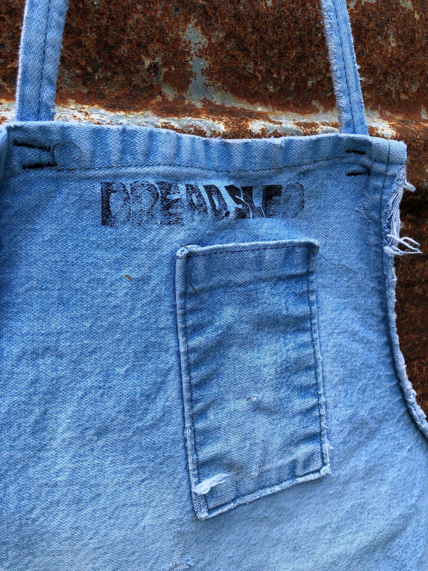 Distressed Denim Apron | Limited Run