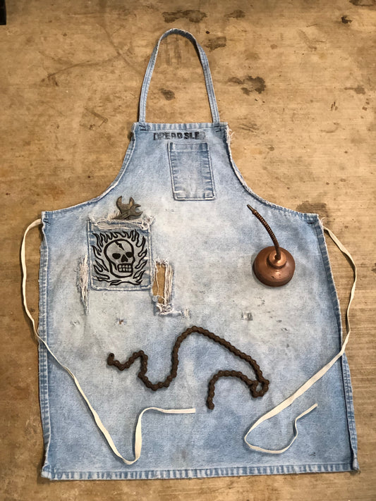 Distressed Denim Apron | Limited Run