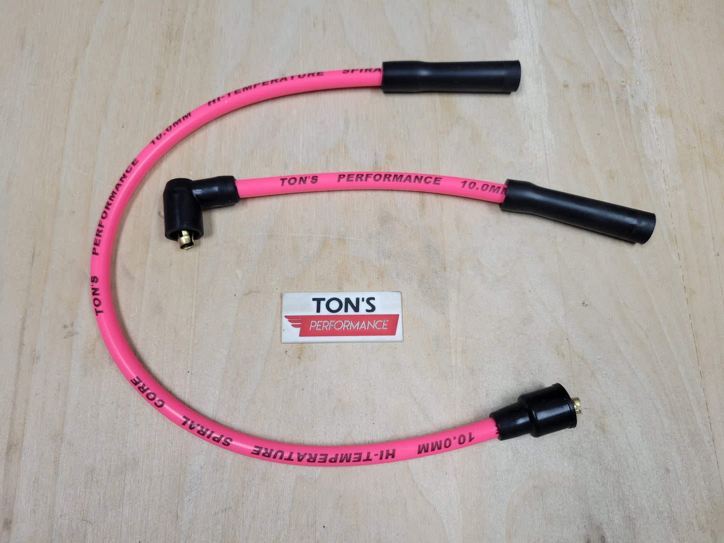 Ton's Performance Silicone 10mm Plug Wires Harley Sportster 1988 - 2003 / OEM Replacement