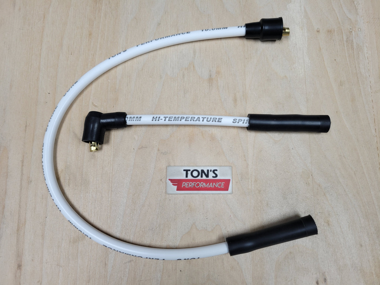 Ton's Performance Silicone 10mm Plug Wires Harley Sportster 1988 - 2003 / OEM Replacement