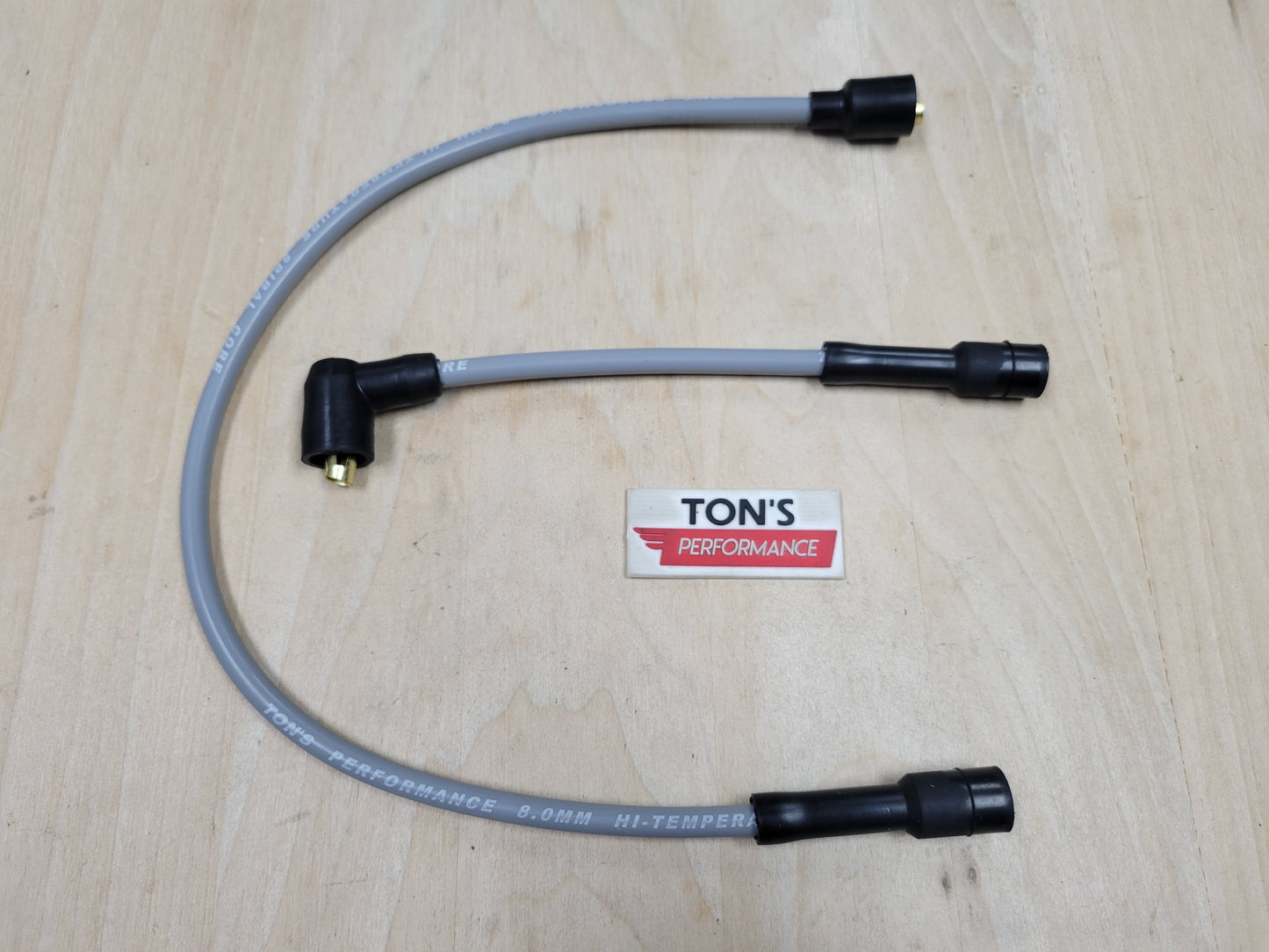Ton's Performance Silicone 8mm Plug Wires Harley Sportster 1988 - 2003 / OEM Replacement