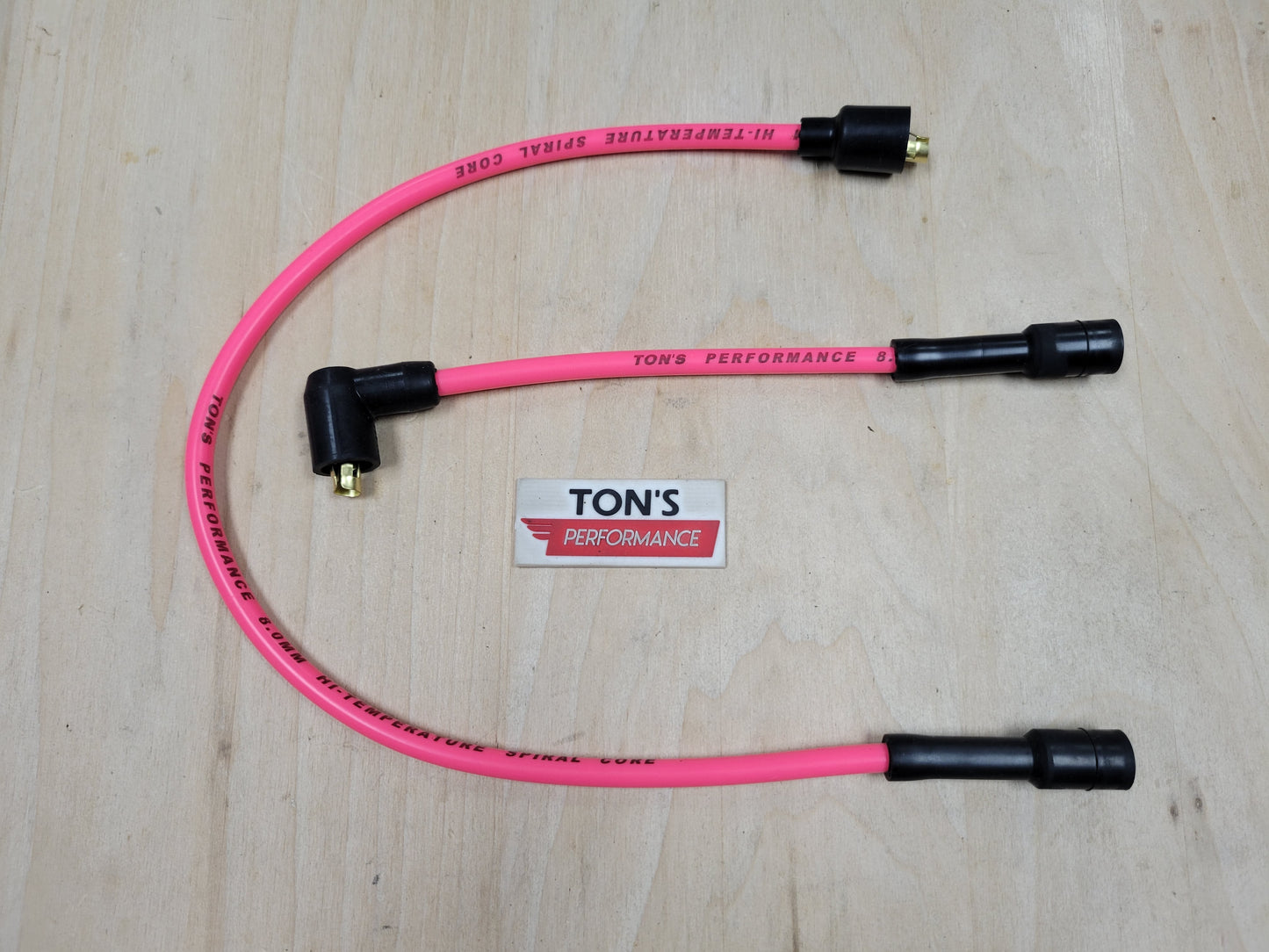 Ton's Performance Silicone 8mm Plug Wires Harley Sportster 1988 - 2003 / OEM Replacement