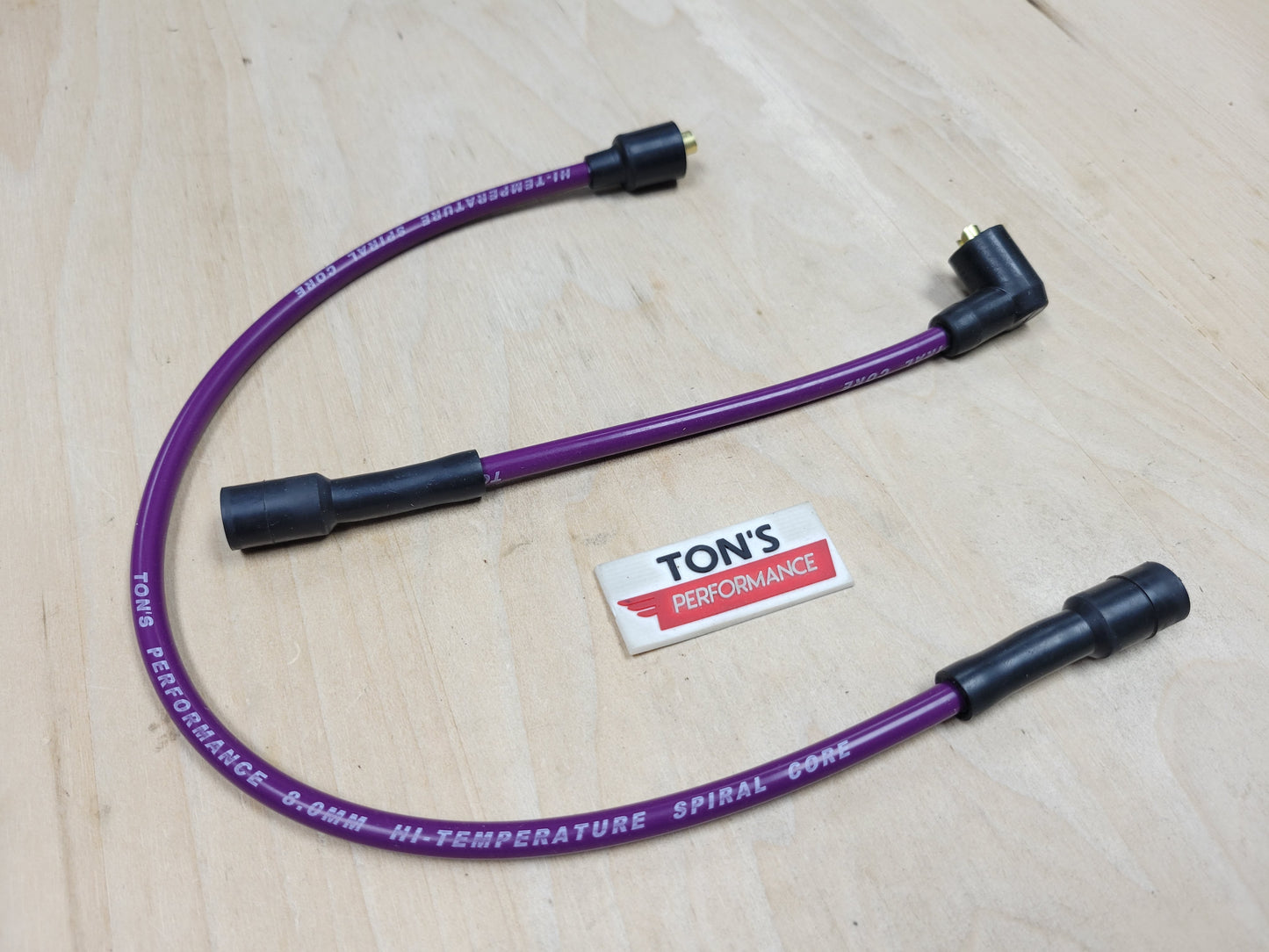 Ton's Performance Silicone 8mm Plug Wires Harley Sportster 1988 - 2003 / OEM Replacement