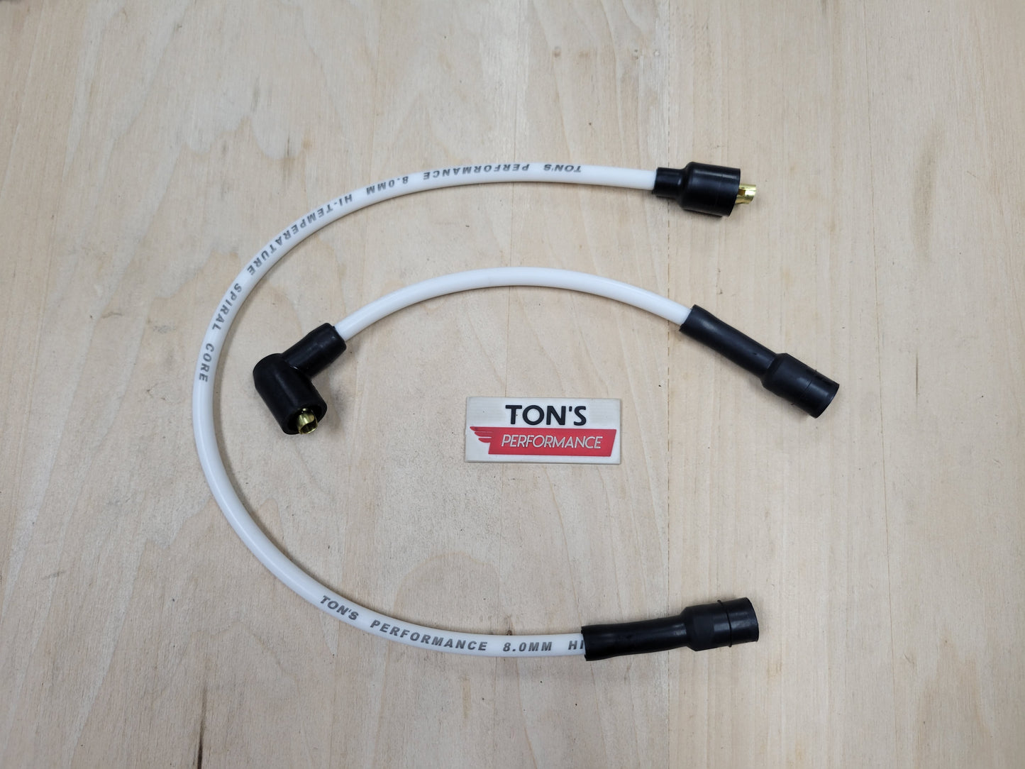Ton's Performance Silicone 8mm Plug Wires Harley Sportster 1988 - 2003 / OEM Replacement