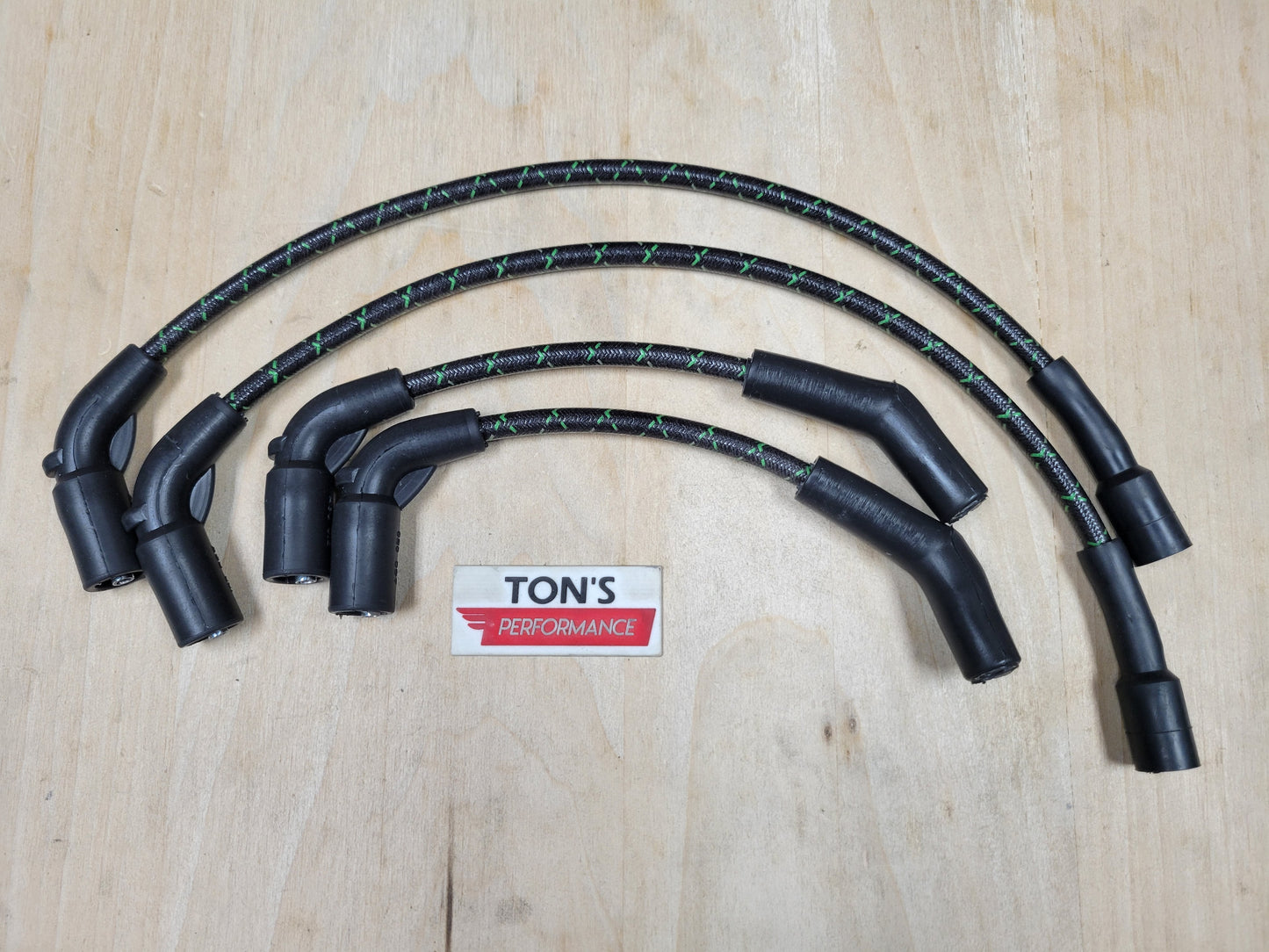 Cloth Braided Plug Wires M8 Harley Softail 2018+ / Road King ST, CVO Street Glide 2024+